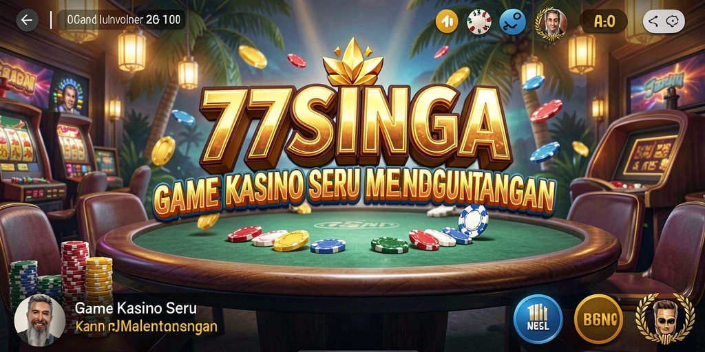 Gameplay seru di Kasino dengan berbagai jenis permainan.