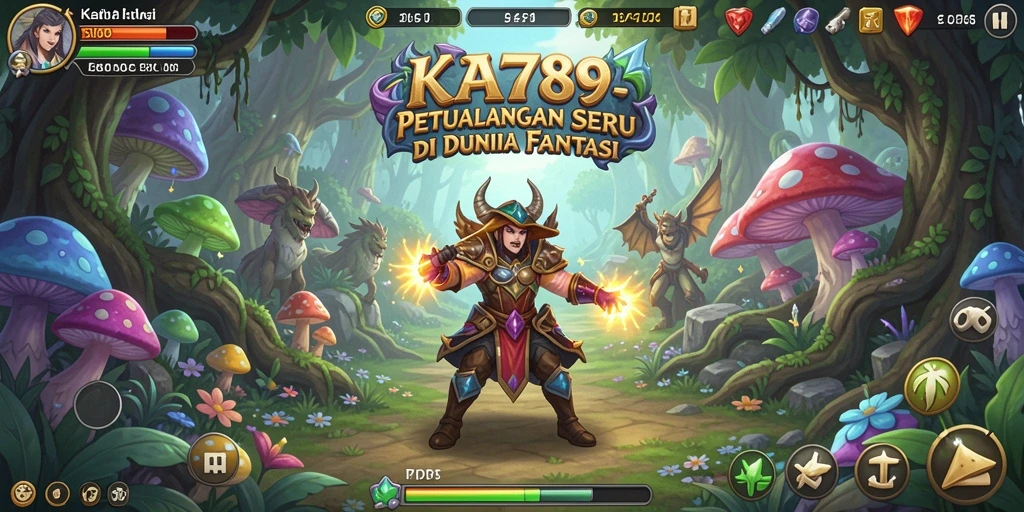 Screenshot KA789 menampilkan aksi petualangan penuh warna dan karakter yang menarik.