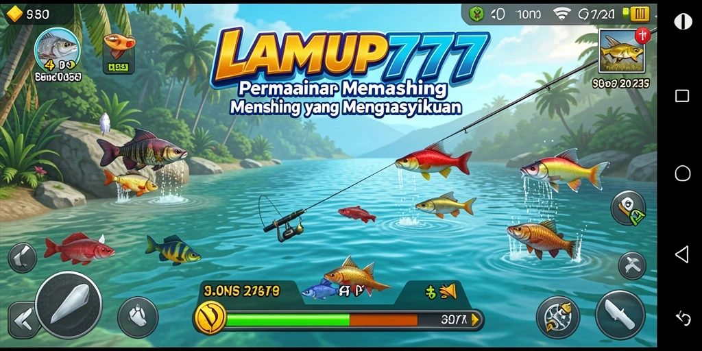 Tangkapan ikan yang megah dari gameplay LAMPU777.