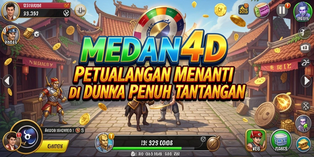 Tangkapan layar menampilkan gameplay seru di MEDAN4D.