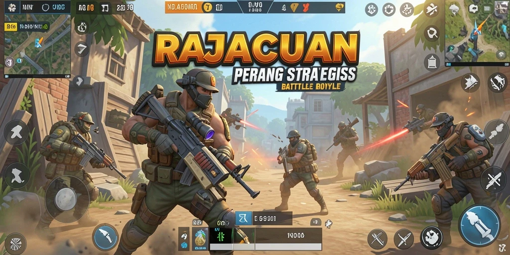 Tampilan menegangkan dari pertempuran dalam RAJACUAN.