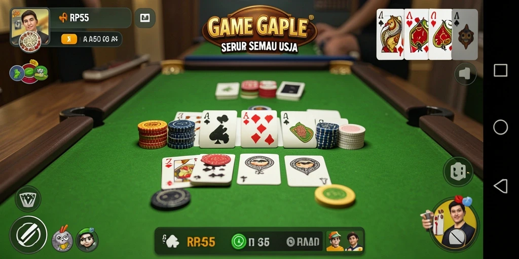 Tampilan gameplay RP55 yang seru dan interaktif.