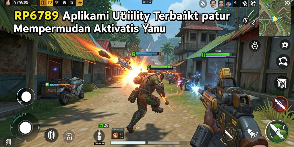Screenshot utama RP6789 menampilkan antarmuka aplikasi yang bersih dan fungsional.