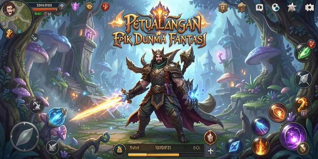 Tampilan gameplay SVIP2 yang mengesankan dengan grafis RPG yang menawan.