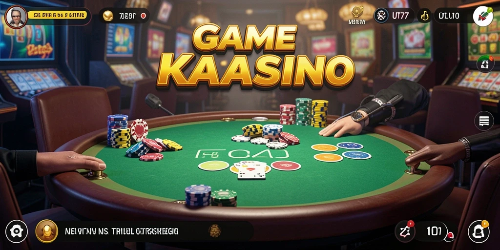 Tampilan gameplay UT77 yang menawan dan penuh aksi kasino.